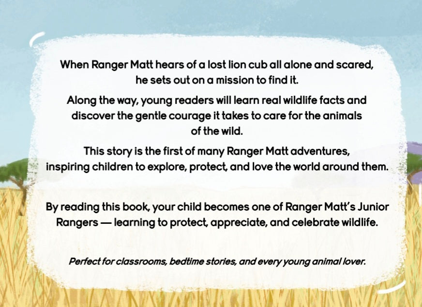 Ranger Matt and the Lost Lion Cub